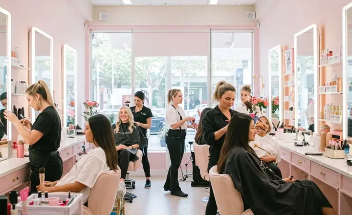 Strona internetowa dla salonu beauty i fryzjera — WBStrony.com